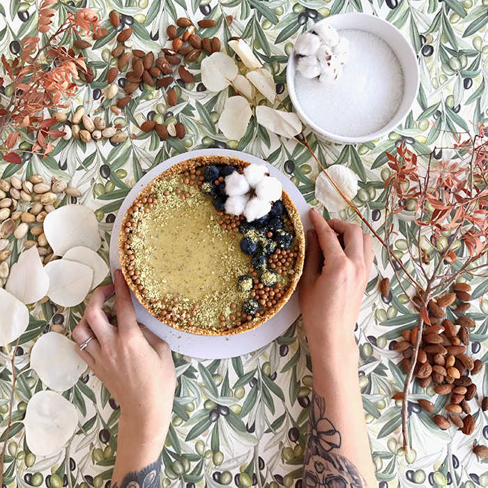 Фисташковый чизкейк