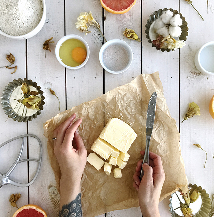 Тарталетки с грейпфрутовым курдом