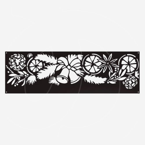 Трафарет кулинарный "Рождество" 32х10 см 10477572