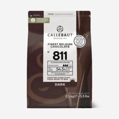 Шоколад тёмный CALLEBAUT 54,5% 500 г 811NV-595,  811-RT-U71