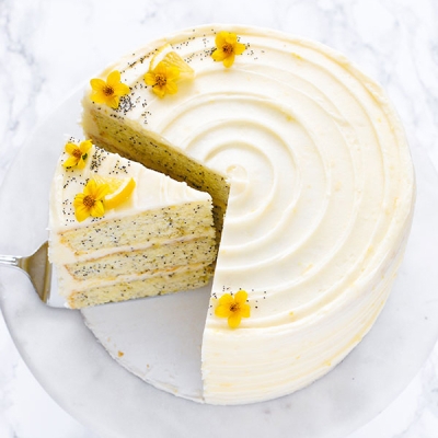Лимонно-маковый торт Лимонно-маковый торт