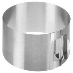 Форма металлическая для выпечки раздвижная Круг H14 D16-30 см 4178259