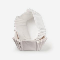 Капсула бумажная Белая Квадрат 35х35 H22 40 шт 280065, 280056