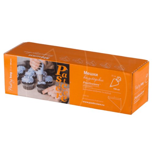 Мешки кондитерские одноразовые плотные 55 см 10 шт Pastry Clear 55, Pastry Blue 55, Pastry Green 55   	