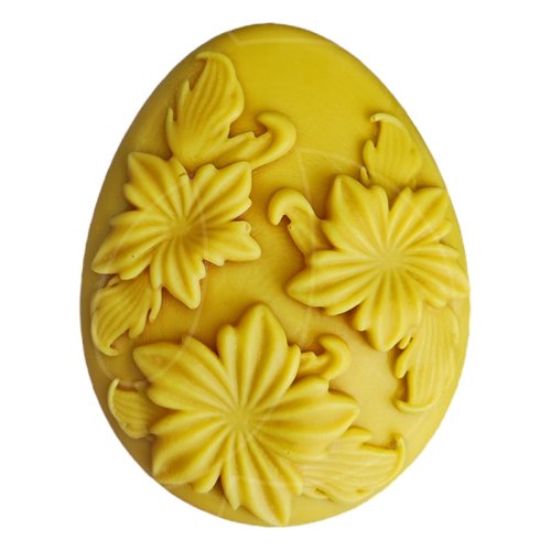 Молд силиконовый "Яйцо с цветами" 1630