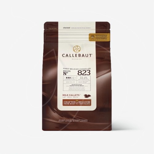 Шоколад молочный CALLEBAUT 33,6% 2,5 кг 823-RT-U71 