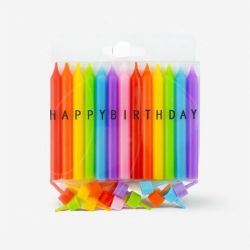 Свечи декоративные "Яркое настроение" 8 см 627087