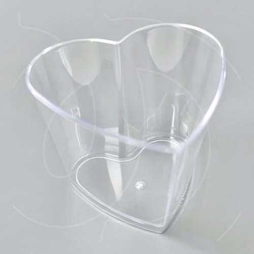 Креманка пластиковая Сердце 