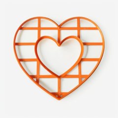 Форма для торта "Двойное сердце" 25 см LC-00010107	