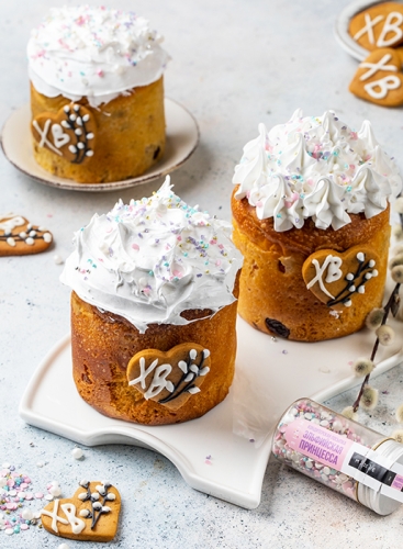 Кулич на желтках