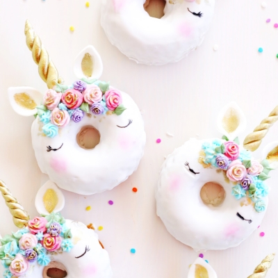 Пончики “Радужный единорог” Пончики “Радужный единорог”