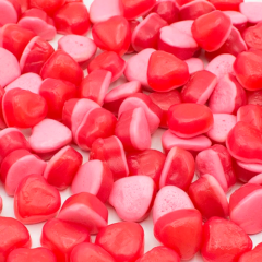 Мармелад "Сердечки малина с начинкой" 100 г 