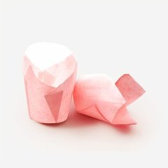 Капсула бумажная тюльпан Розовый D50 H80 1 шт 