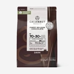Шоколад CALLEBAUT Горький 70,5% 10 кг 70-30-38NV-595