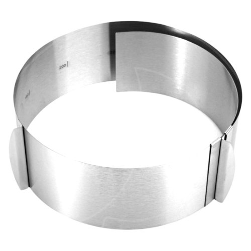 Форма металлическая для выпечки раздвижная Круг H10 D16-30 см 4359799