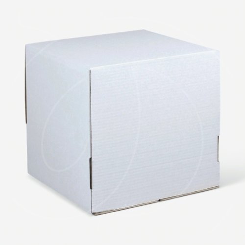 Коробка для торта белая 50х50х50 см 