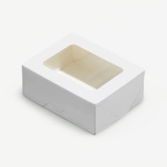 Коробка для сладостей белая 10х8х4 см ForG TABOX PRO 300 W ST