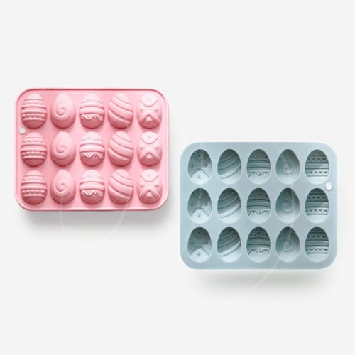 Форма силиконовая "Пасхальные кружевные яйца" арт010018