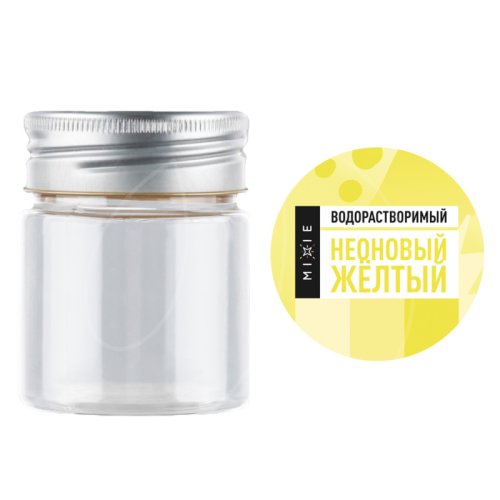 Баночка для хранения красителя MIXIE "Неоновый жёлтый" 40 мл 26014